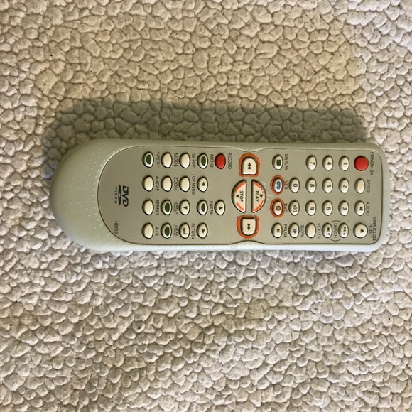 Funai Other - Funai NB183 DVD VCR Player Remote Control Light Gray OEM Replacement
